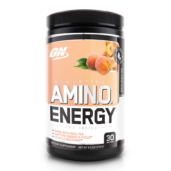 Amino Energy Tea Series - White Peach Tea - Optimum Nutrition | MAK Fitness