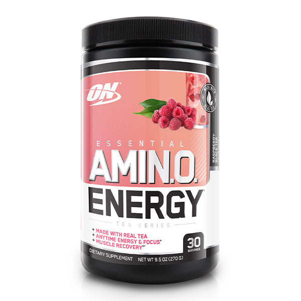 Amino Energy Tea Series - Raspberry Black Tea - Optimum Nutrition | MAK Fitness
