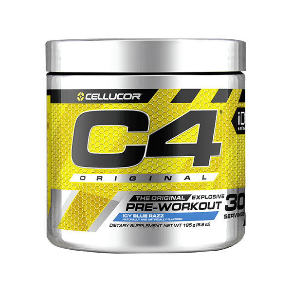 C4 Original Pre-Workout - 30 serves - Icy Blue Razz - Cellucor | MAK Fitness