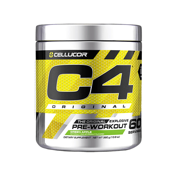 C4 Original Pre-Workout - 60 serves - Green Apple - Cellucor | MAK Fitness