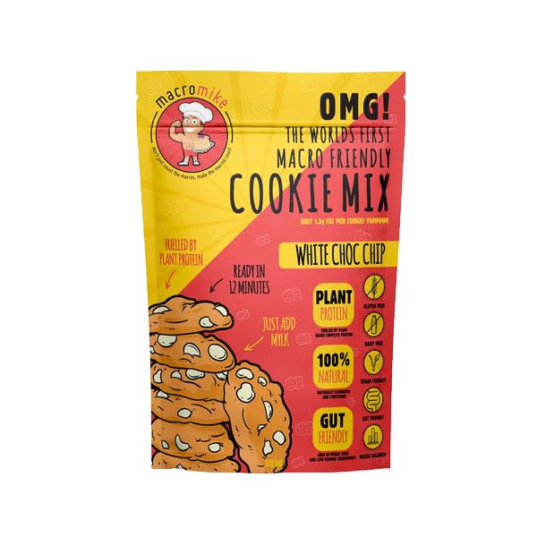 Macro Friendly Cookie Mixes (300g) - White Choc Chip -Macro Mike | MAK Fitness