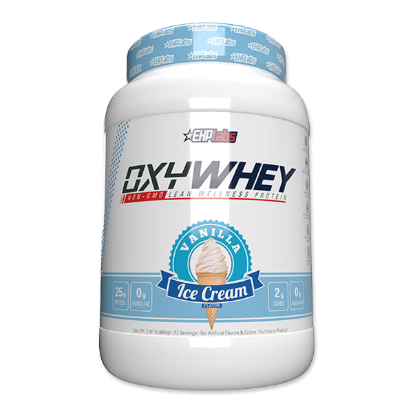 OxyWhey - 27 Serves - Vanilla Ice Cream - EHPlabs | MAK Fitness