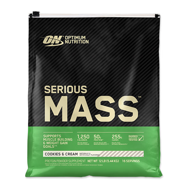 Serious Mass - 5.45kg - Cookies & Cream - Optimum Nutrition | MAK Fitness