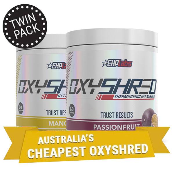 OxyShred Twin Pack - EHPlabs | Australia's Cheapest