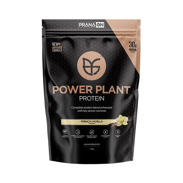 Power Plant Protein - 1kg - French Vanilla - PRANA ON | MAK Fitness