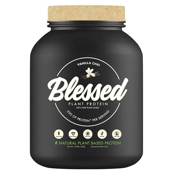 Blessed Protein - 15 Serves - Vanilla Chai - Clear Vegan | MAK Fitness