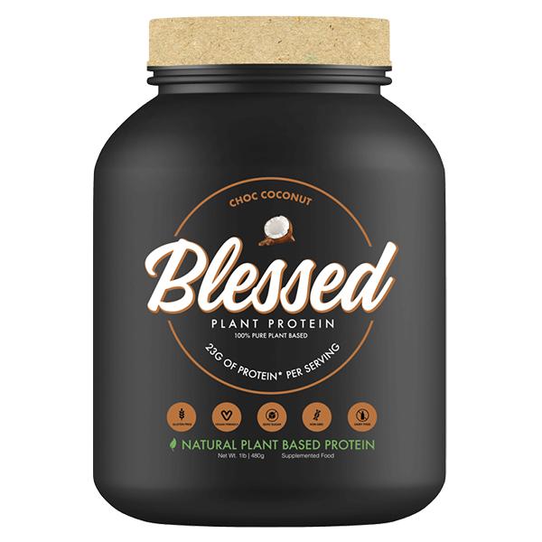 Blessed Protein - 15 Serves - Choc Coconut - Clear Vegan | MAK Fitness