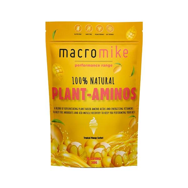 All Natural Plant Aminos - Tropical Mango - Macro Mike | MAK Fitness