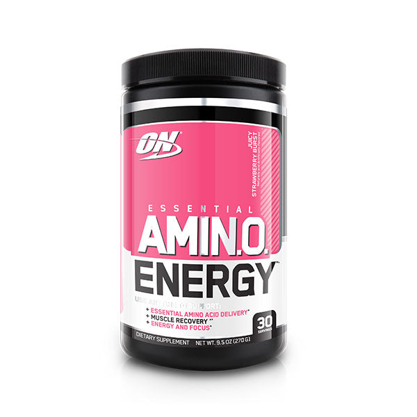 Amino Energy - 30 Serves - Juicy Strawberry - Optimum Nutrition | MAK Fitness