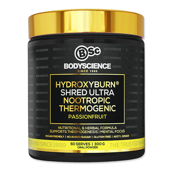 HydroxyBurn Shred Ultra - Passionfruit - Body Science | MAK Fitness