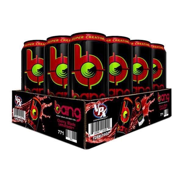 Bang Energy Drink (12 Pack) - Cherry Blade Lemonade - VPX Sports | MAK Fitness