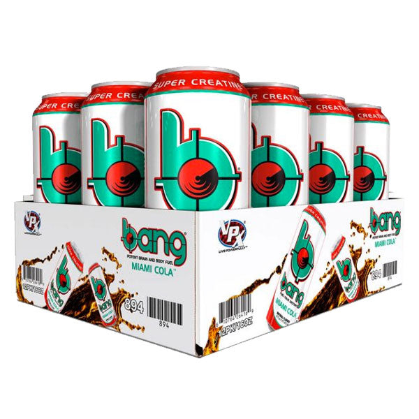 Bang Energy Drink (12 Pack) - Miami Cola - VPX Sports | MAK Fitness