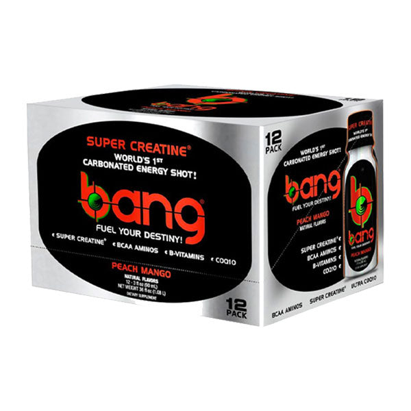 Bang® Shots (12 Pack) - Peach Mango - VPX Sports | MAK Fitness