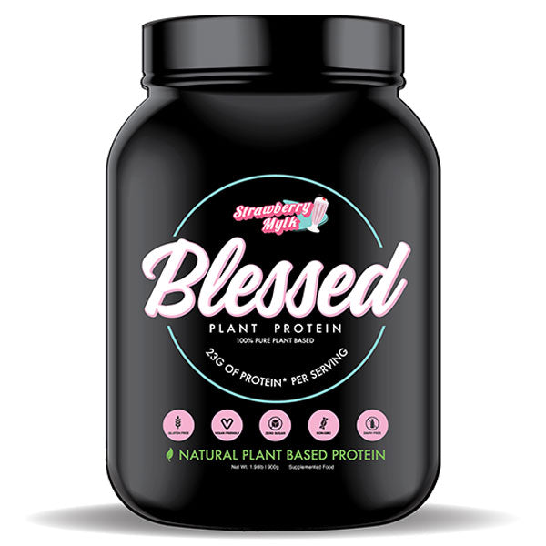 Blessed Protein - 30 Serves - Strawberry Mylk - Clear Vegan | MAK Fitness