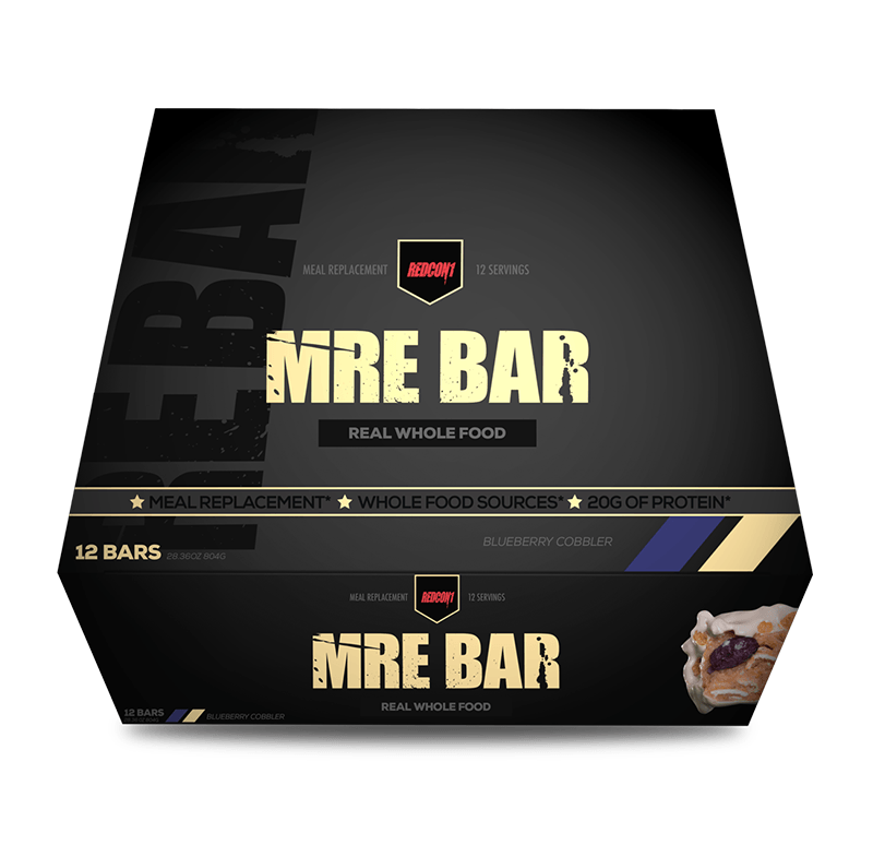MRE Bar (Box of 12) - Blueberry Cobbler - RedCon1 | MAK Fitness