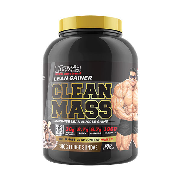 Clean Mass - Choc Fudge Sundae - MAX's | MAK Fitness
