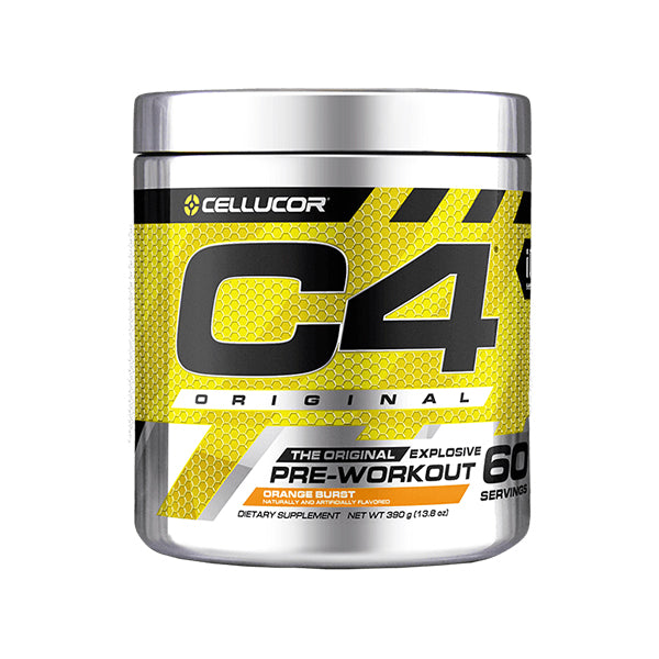 C4 Original Pre-Workout - 60 serves - Orange Burst - Cellucor | MAK Fitness