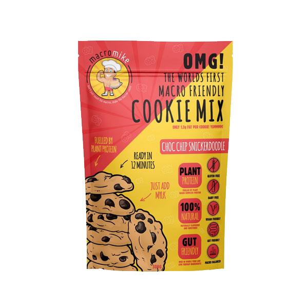 Macro Friendly Cookie Mixes (300g) - Choc Chip Snickerdoodle -Macro Mike | MAK Fitness