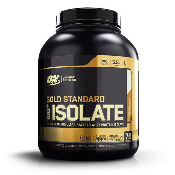 Gold Standard 100% Isolate - Caramel Ice Cream - Optimum Nutrition | MAK Fitness