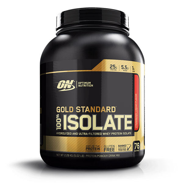 Gold Standard 100% Isolate - Strawberry Cream - Optimum Nutrition | MAK Fitness