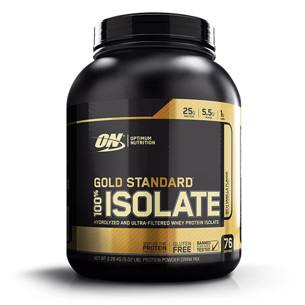 Gold Standard 100% Isolate - Rich Vanilla - Optimum Nutrition | MAK Fitness