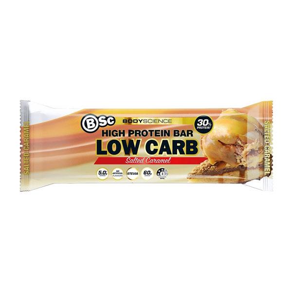 High Protein Low Carb Bar - Salted Caramel - Body Science | MAK Fitness