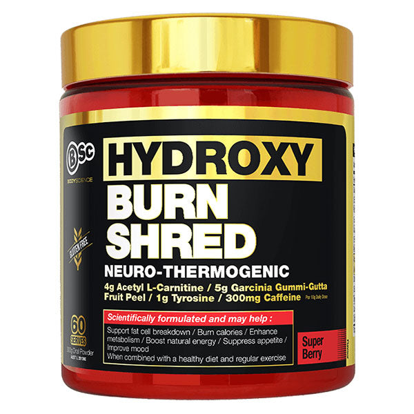 HydroxyBurn Shred - Super Berry - Body Science | MAK Fitness