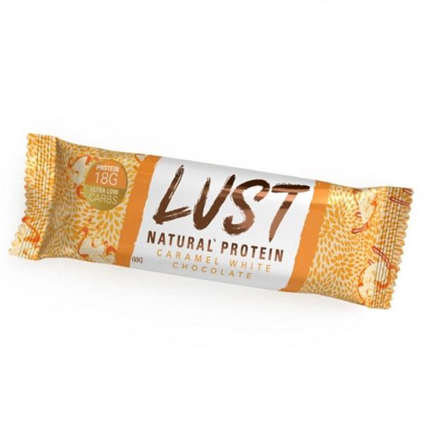 Lust Bars (Box of 12) - Caramel White Chocolate - EHPlabs | MAK Fitness