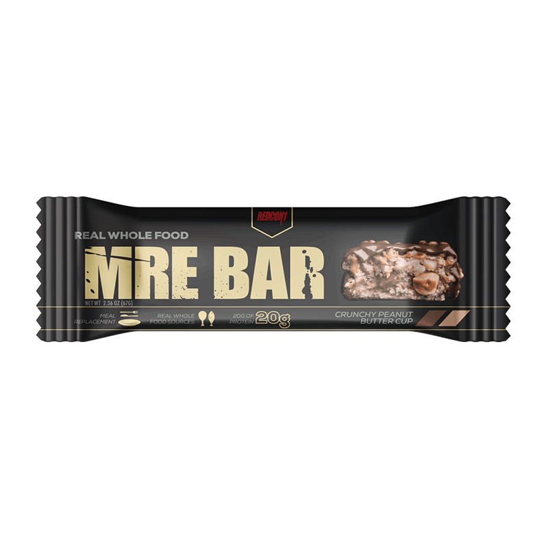 MRE Bar - Crunchy Peanut Butter Cup - RedCon1 | MAK Fitness