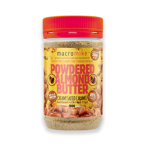 Powdered Peanut Butter - Creamy Salted Caramel - Macro Mike | MAK Fitness