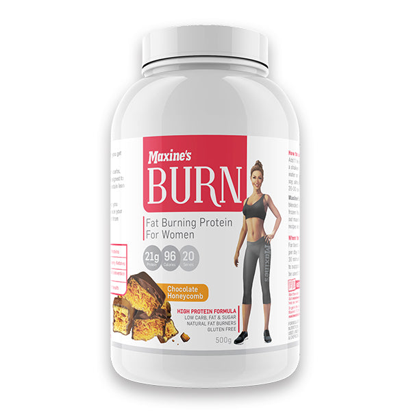 Burn Protein - 20 Serves - Chocolate Honeycomb - Maxine's | MAK Fitness