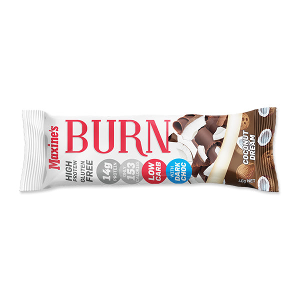Burn Bar - Coconut Dream - Maxine's | MAK Fitness