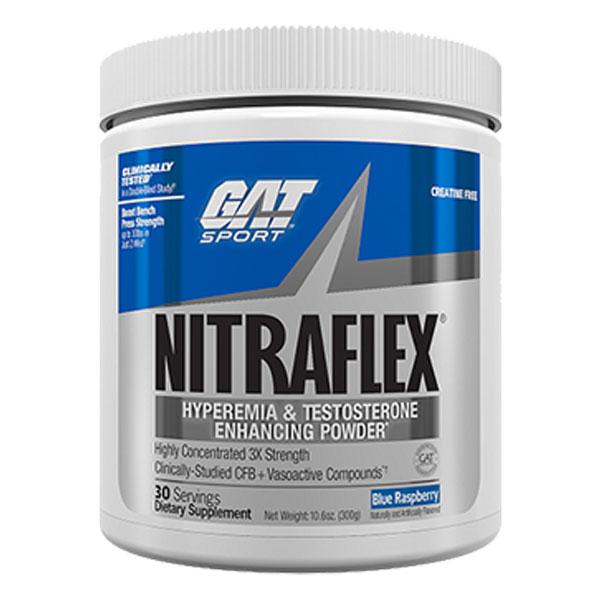 Nitraflex Pre-workout - Blue Raspberry - GAT Sport | MAK Fitness