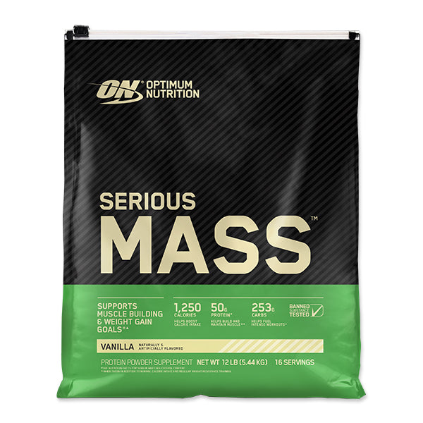 Serious Mass - 5.45kg - Vanilla - Optimum Nutrition | MAK Fitness
