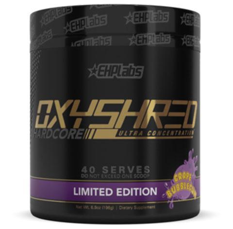 OxyShred Hardcore - Grape Bubblegum - EHPlabs | MAK Fitness