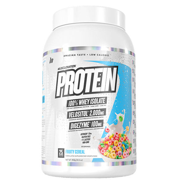 Protein 100% Whey Isolate - Fruity Cereal - Muscle Nation | MAK Fitness