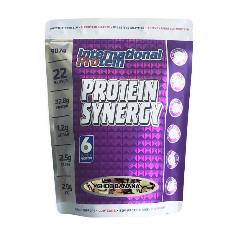 Protein Synergy - Choc Banana - International Protein | MAK Fitness