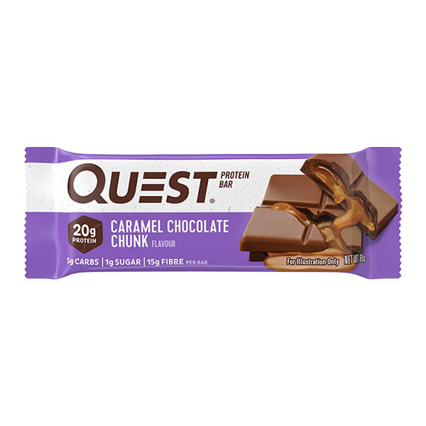 Quest Bar - Caramel Chocolate Chunk - Quest Nutrition | MAK Fitness