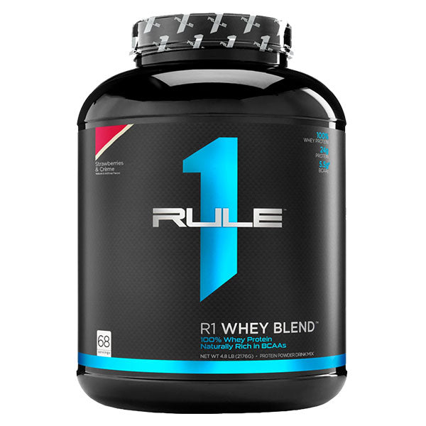 R1 Whey Protein Blend - Strawberries & Creme - Rule One | MAK Fitness
