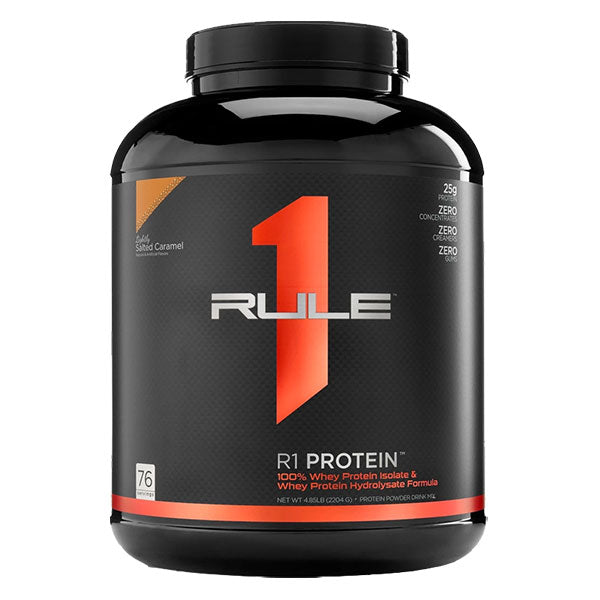 R1 Protein WPI - Lightly Salted Caramel - Rule One | MAK Fitnesss