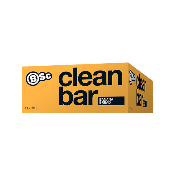 Clean Bar (Box of 12) - Banana Bread - Body Science | MAK Fitness