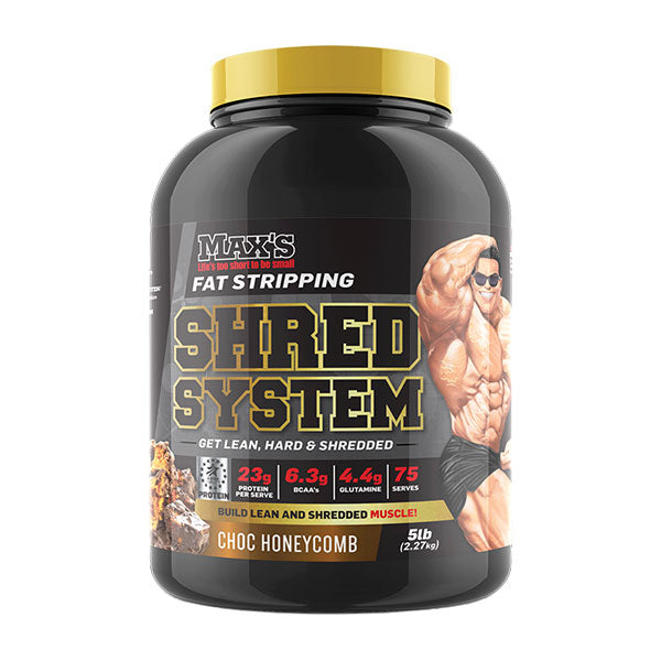 Shred System - 2.27kg - Choc Honeycomb - MAX's | MAK Fitness