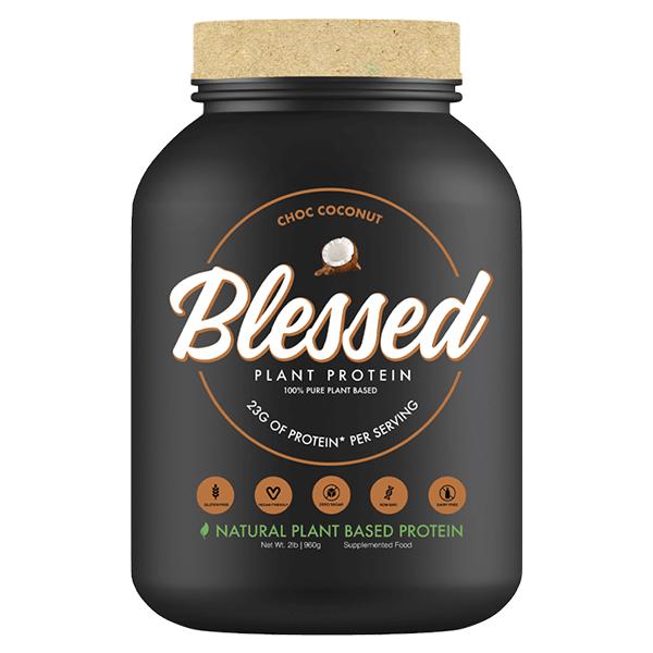 Blessed Protein - 30 Serves - Choc Coconut - Clear Vegan | MAK Fitness