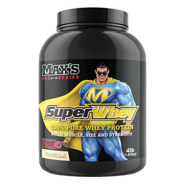 Super Whey - Vanilla - MAX's | MAK Fitness