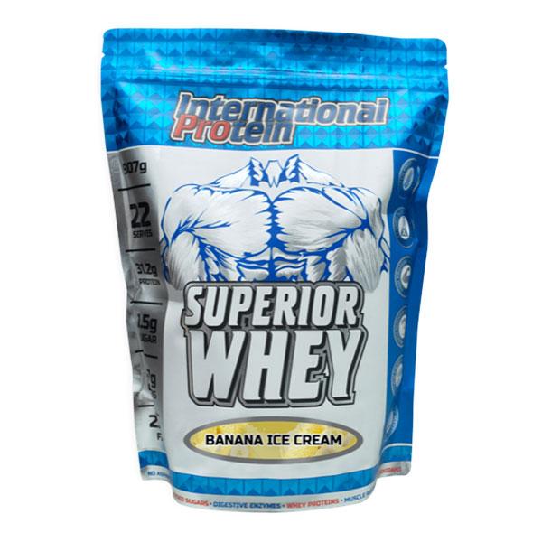 Superior Whey - Banana Ice Cream - International Protein | MAK Fitness