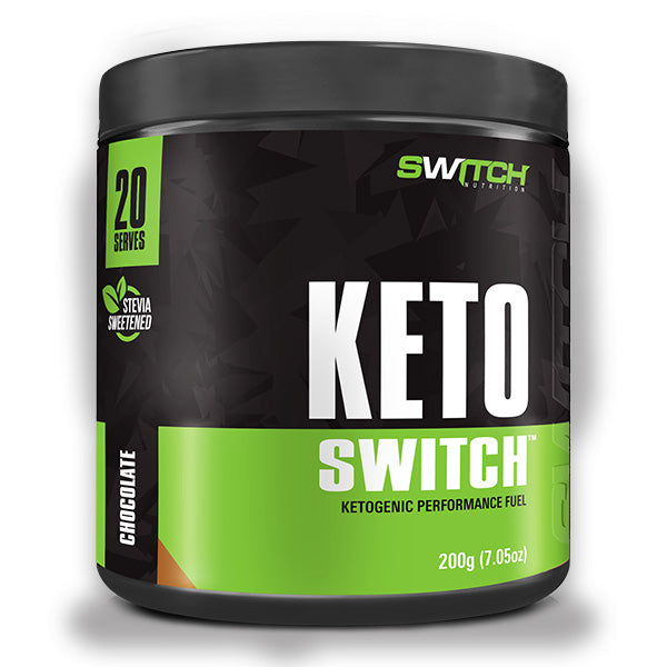 Keto Switch - 20 Serves - Chocolate - Switch Nutrition | MAK Fitness