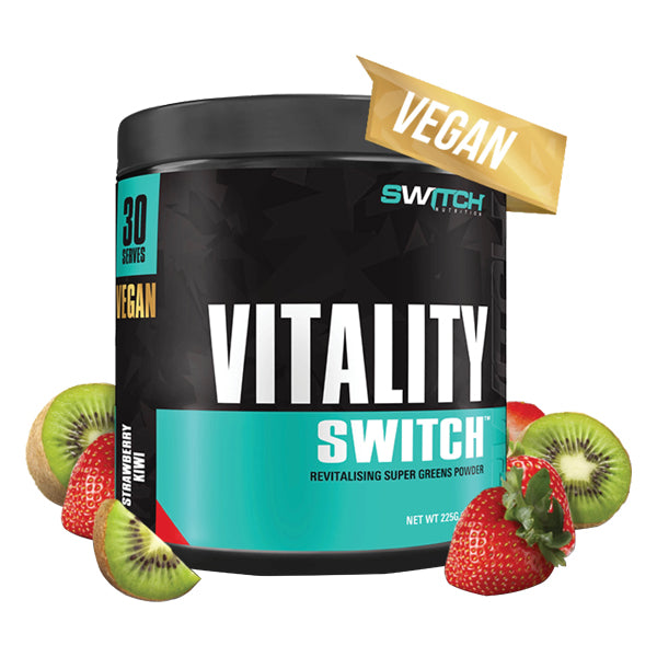 Vegan Vitality Switch - Strawberry Kiwi - Switch Nutrition | MAK Fitness