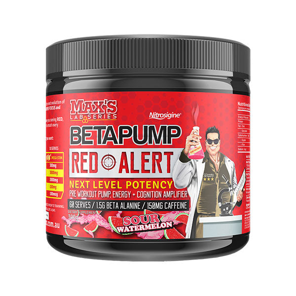 BetaPump Red Alert - Sour Watermelon - MAX's | MAK Fitness