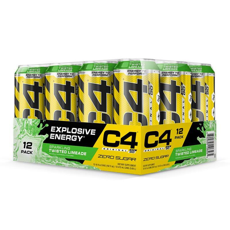 C4 Original Carbonated (12 Pack) - Twisted Limeade - Cellucor | MAK Fitness