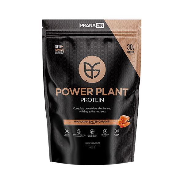 Power Plant Protein - 400g - Salted Caramel - PRANA ON | MAK Fitness